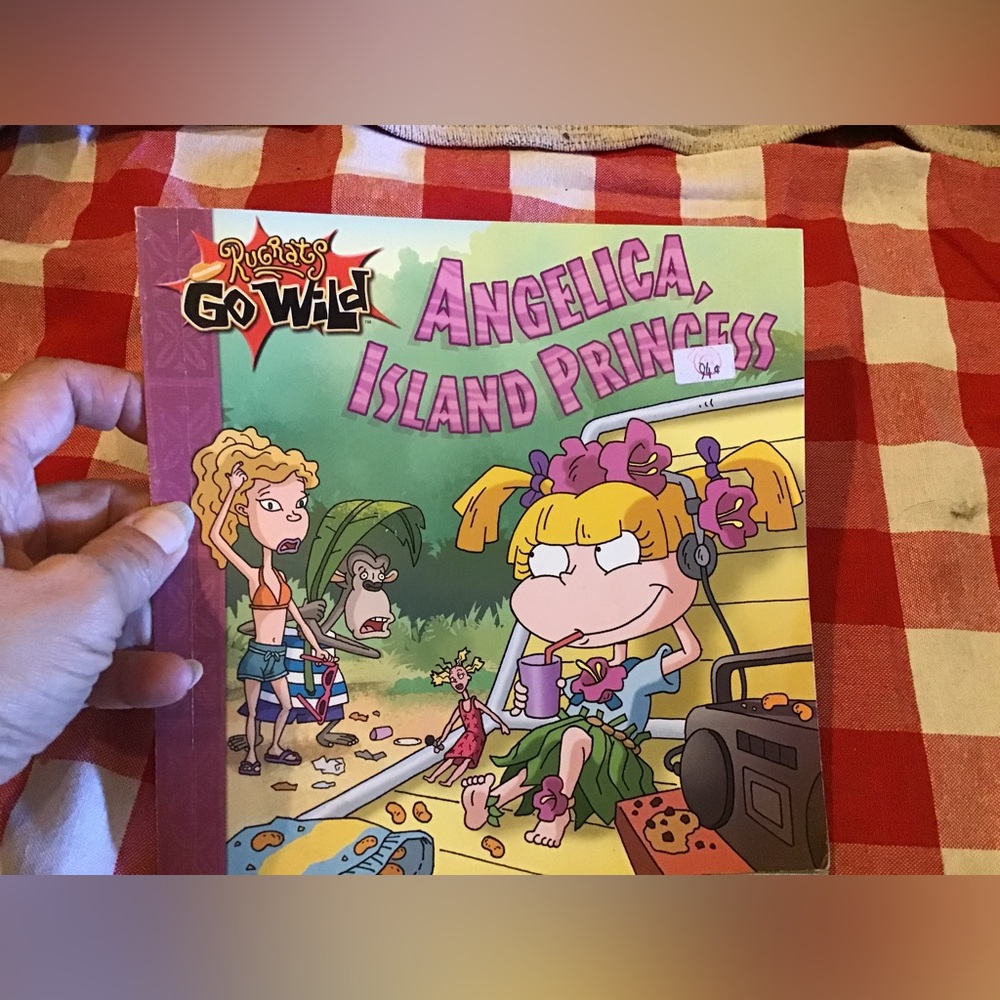 Rugrats go wild Angelica Island princess paperback 2003